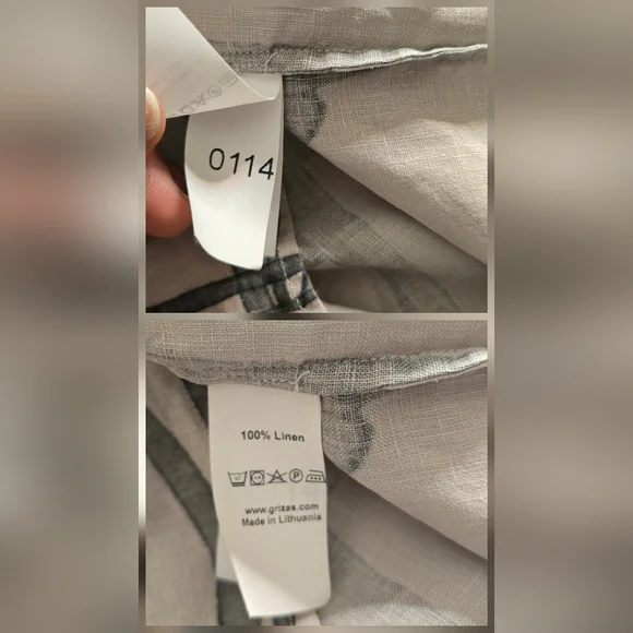 Grizas 100% linen shirt dress - Picture 9 of 9